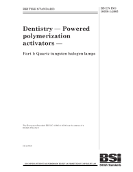 BS EN ISO 10650-1:2005