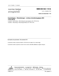 NBN EN ISO 17516:2014