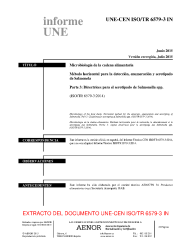 UNE-CEN ISO/TR 6579-3:2015 IN