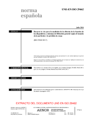 UNE-EN ISO 29462:2014