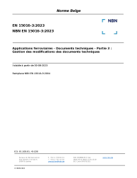 NBN EN 15016-3:2023