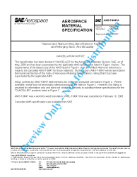 SAE AMS-T-9047A:2006-05-15