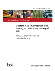 BS EN ISO 17892-3:2015
