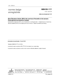 NBN EN 1777:2010