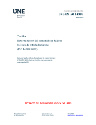 UNE-EN ISO 14389:2023