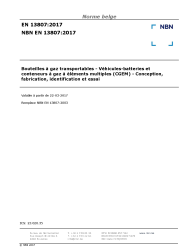 NBN EN 13807:2017