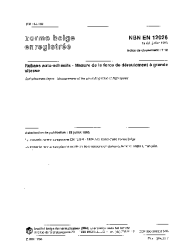 NBN EN 12026:1996