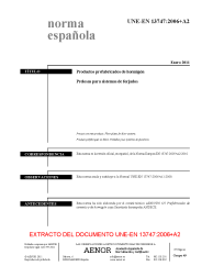 UNE-EN 13747:2006+A2:2011