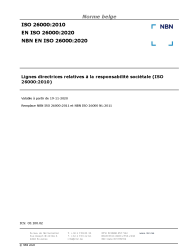 NBN EN ISO 26000:2020