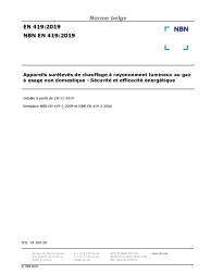 NBN EN 419:2019