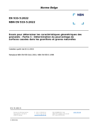 NBN EN 933-5:2022