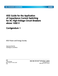 IEEE C37.012-2014/Cor 1:2016