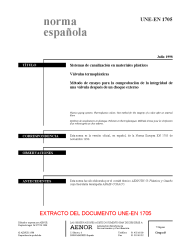 UNE-EN 1705:1998 (R2021)