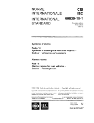 IEC 60839-10-1:1995