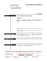 UNE-EN 60335-2-76:2006/A2:2015