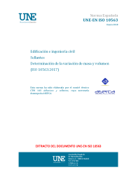 UNE-EN ISO 10563:2018