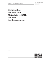 DD CEN ISO/TS 19139:2009