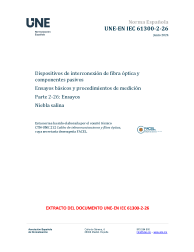 UNE-EN IEC 61300-2-26:2024