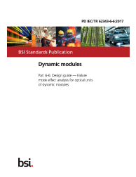 PD IEC/TR 62343-6-6:2017