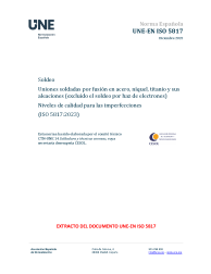 UNE-EN ISO 5817:2023