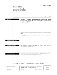 UNE 36730:2006