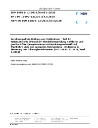 NBN EN ISO 10893-12:2011/A1:2020