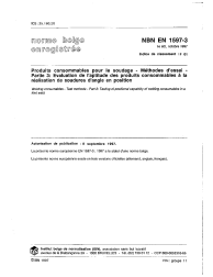 NBN EN 1597-3:1997