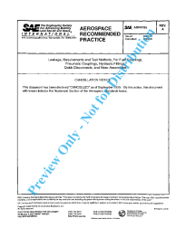 SAE ARP 4785A:1999-09-01