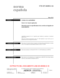 UNE-EN 60300-3-16:2012