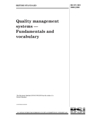 BS EN ISO 9000:2000