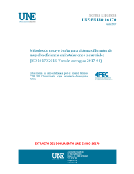 UNE-EN ISO 16170:2017