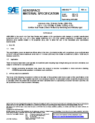 SAE AMS 4366A:2021-10-28