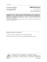 NBN EN 4681-001:2012