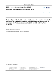 NBN EN ISO 11111-4:2005/A2:2016