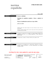 UNE-EN ISO 2234:2003