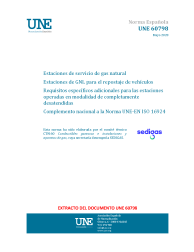 UNE 60798:2020