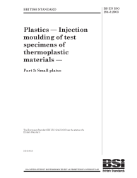 BS EN ISO 294-3:2003