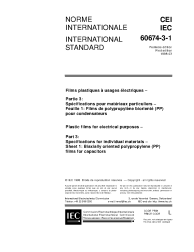 IEC 60674-3-1:1998