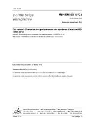 NBN EN ISO 10723:2013