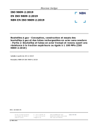 NBN EN ISO 9809-2:2019