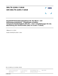CEN ISO/TS 22391-7:2018