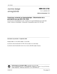 NBN ISO 2782:2003