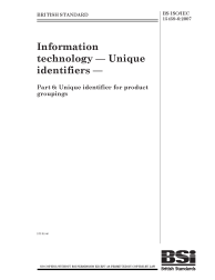 BS ISO/IEC 15459-6:2007