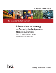 BS ISO/IEC 13888-2:2010
