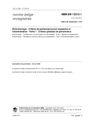 NBN EN 13312-1:2001
