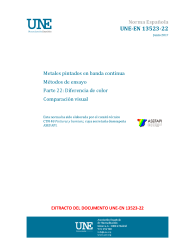 UNE-EN 13523-22:2017