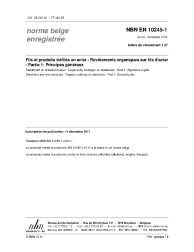 NBN EN 10245-1:2011