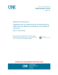 UNE-EN ISO 15195:2019