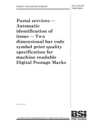 DD CEN/TS 14826:2004