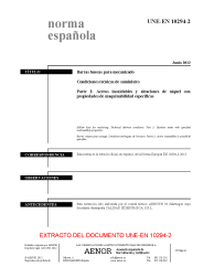 UNE-EN 10294-2:2012 (R2022)